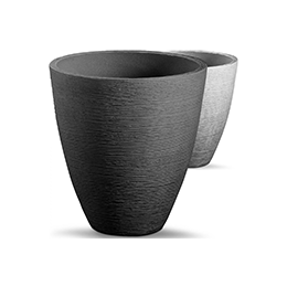 Plant Pot Round Gray